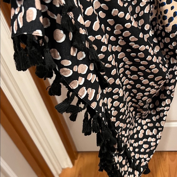 Never Fully Dressed Black and White Midi Dress - Picture 5 of 8